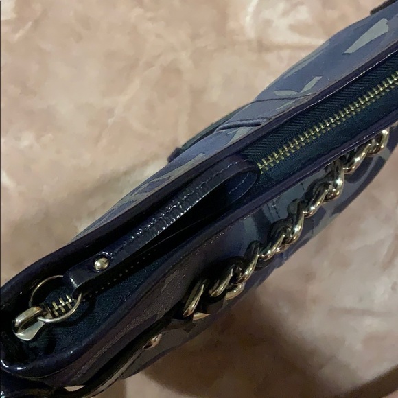 Navy Blue COACH Crossbody purse - Picture 8 of 8